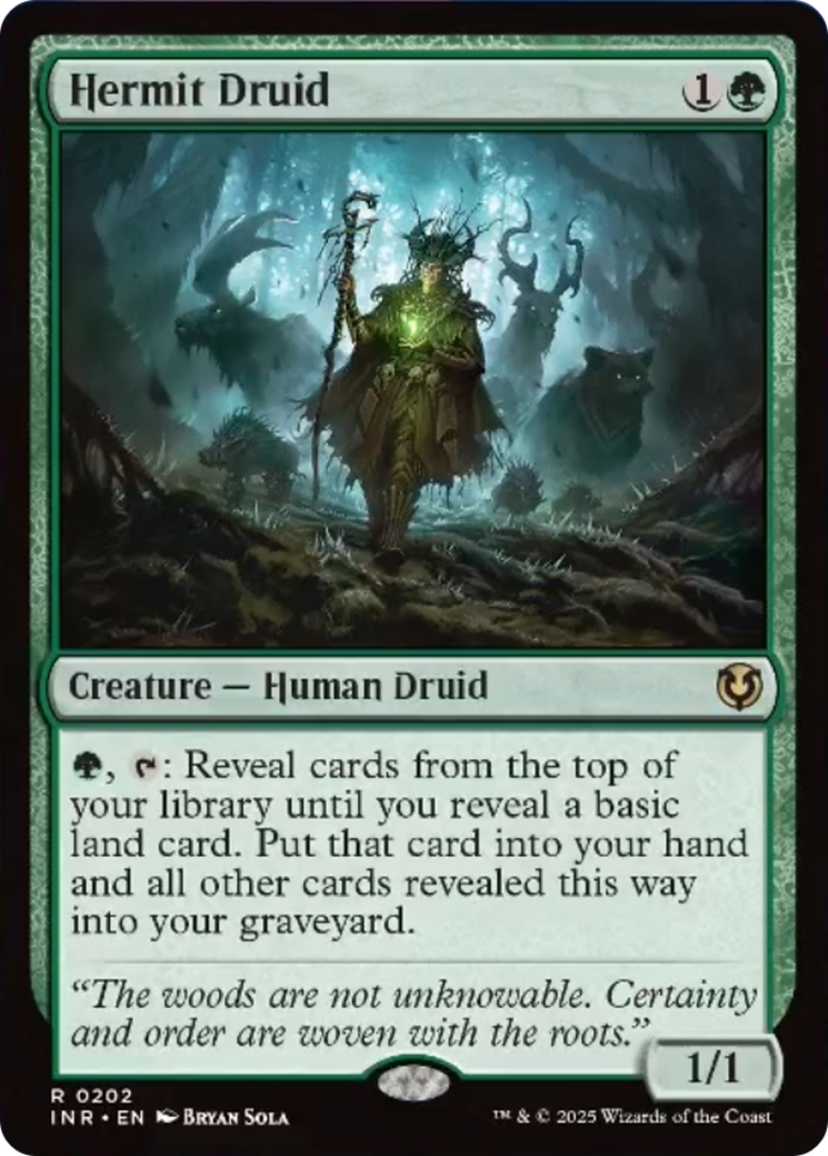 Hermit Druid [Innistrad Remastered] | Jomio and Rueliete's Cards and Comics