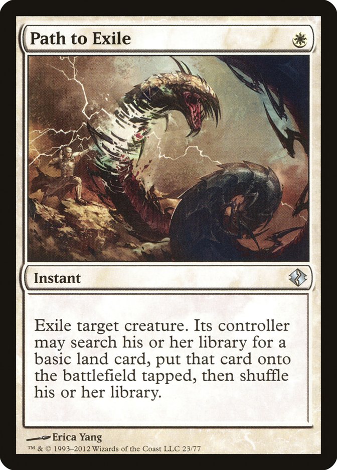 Path to Exile [Duel Decks: Venser vs. Koth] | Jomio and Rueliete's Cards and Comics