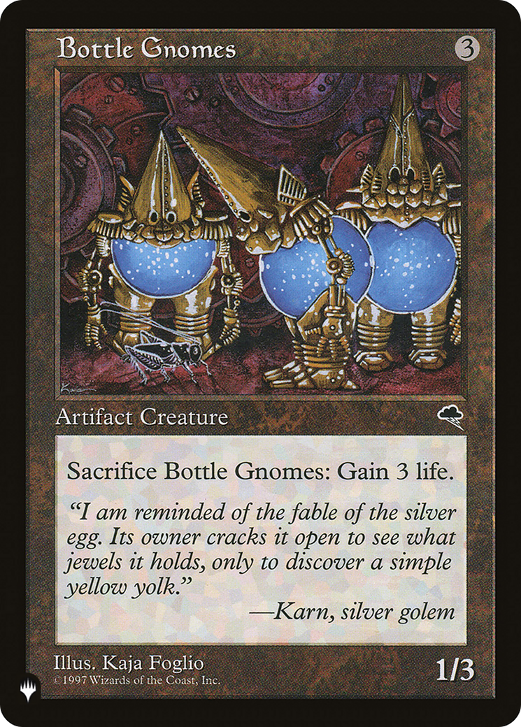 Bottle Gnomes (TMP) [The List] | Jomio and Rueliete's Cards and Comics