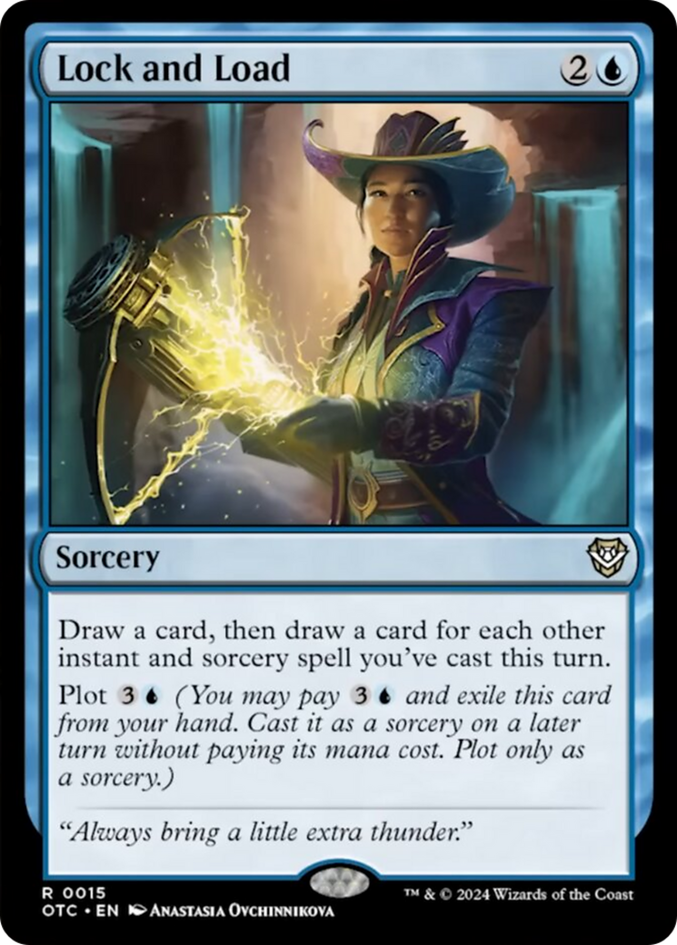 Lock and Load [Outlaws of Thunder Junction Commander] | Jomio and Rueliete's Cards and Comics