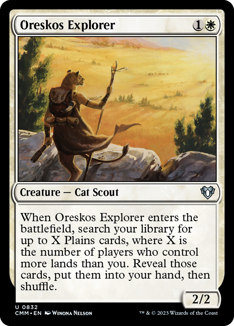 Oreskos Explorer [Commander Masters] | Jomio and Rueliete's Cards and Comics