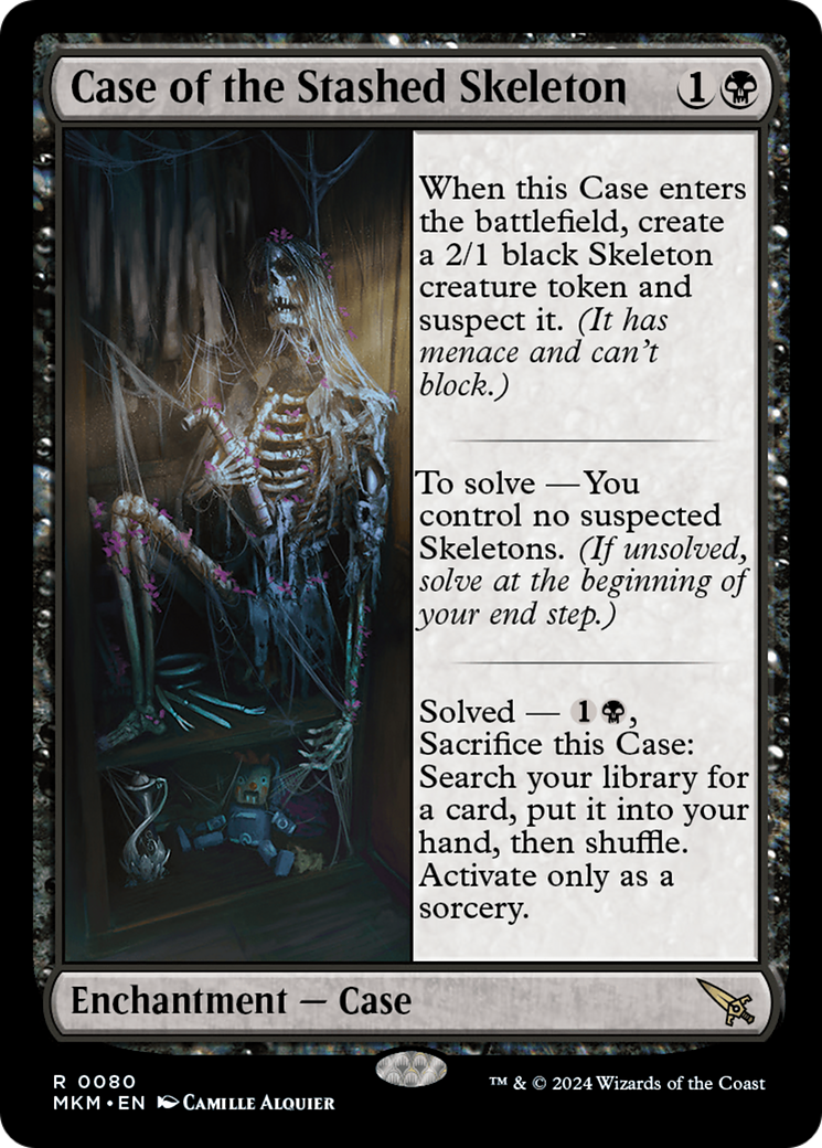 Case of the Stashed Skeleton [Murders at Karlov Manor] | Jomio and Rueliete's Cards and Comics