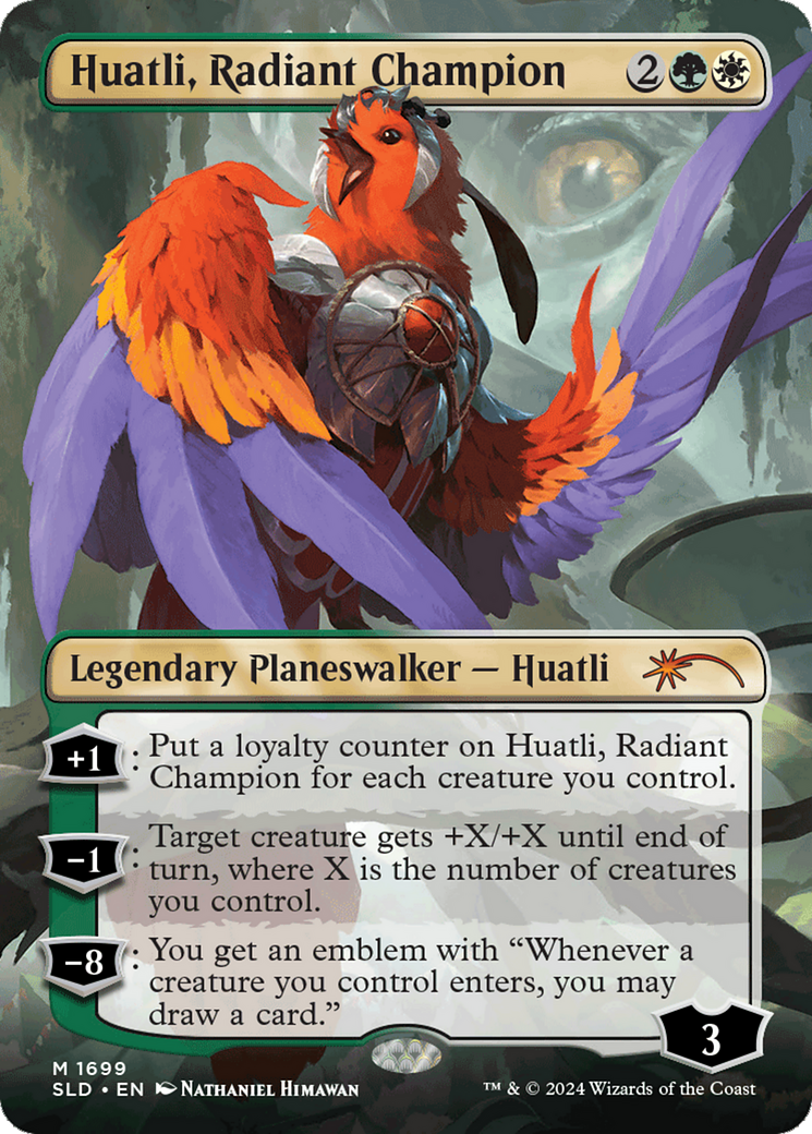 Huatli, Radiant Champion (Rainbow Foil) [Secret Lair Drop Series] | Jomio and Rueliete's Cards and Comics