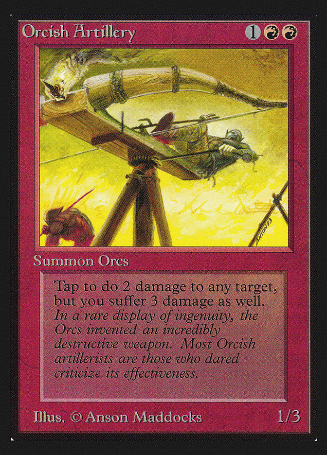 Orcish Artillery [Collectors' Edition] | Jomio and Rueliete's Cards and Comics
