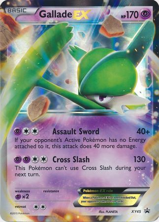 Gallade EX (XY45) (Jumbo Card) [XY: Black Star Promos] | Jomio and Rueliete's Cards and Comics