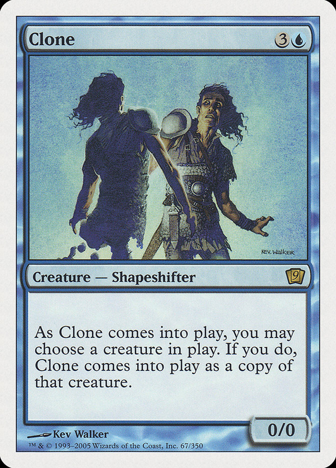 Clone (9th Edition) [Oversize Cards] | Jomio and Rueliete's Cards and Comics