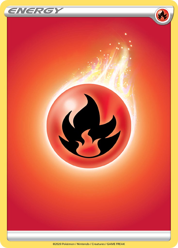 Fire Energy [Sword & Shield: Base Set] | Jomio and Rueliete's Cards and Comics