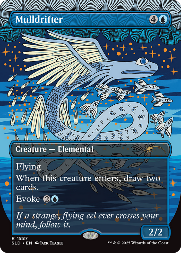 Mulldrifter (Rainbow Foil) [Secret Lair Drop Series] | Jomio and Rueliete's Cards and Comics