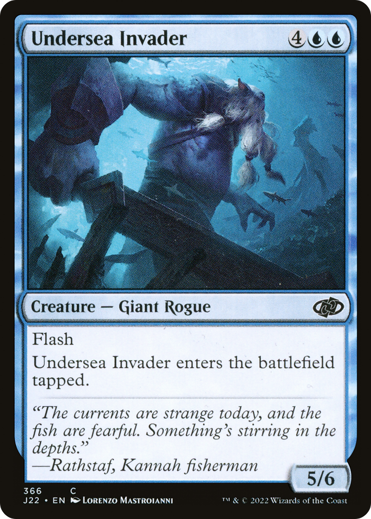 Undersea Invader [Jumpstart 2022] | Jomio and Rueliete's Cards and Comics