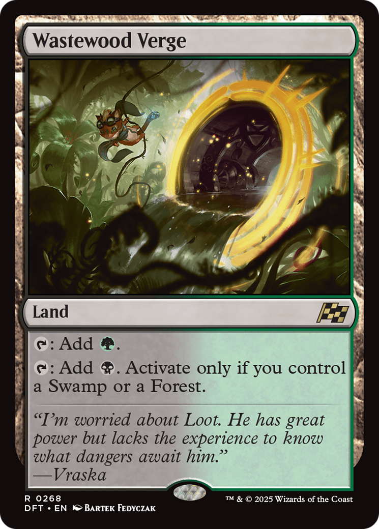 Wastewood Verge [Aetherdrift] | Jomio and Rueliete's Cards and Comics