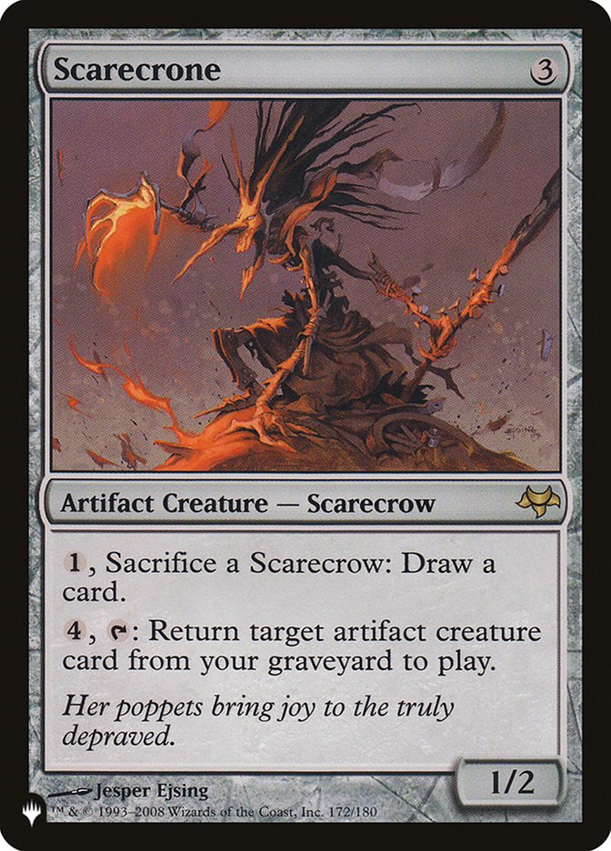 Scarecrone [The List] | Jomio and Rueliete's Cards and Comics