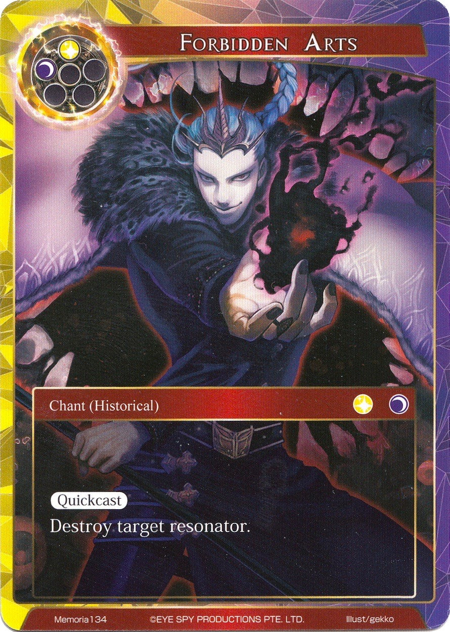 Forbidden Arts (Memoria134) [Alice Origin Memoria Cards] | Jomio and Rueliete's Cards and Comics