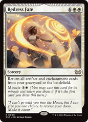 Redress Fate [Duskmourn: House of Horror Commander] | Jomio and Rueliete's Cards and Comics