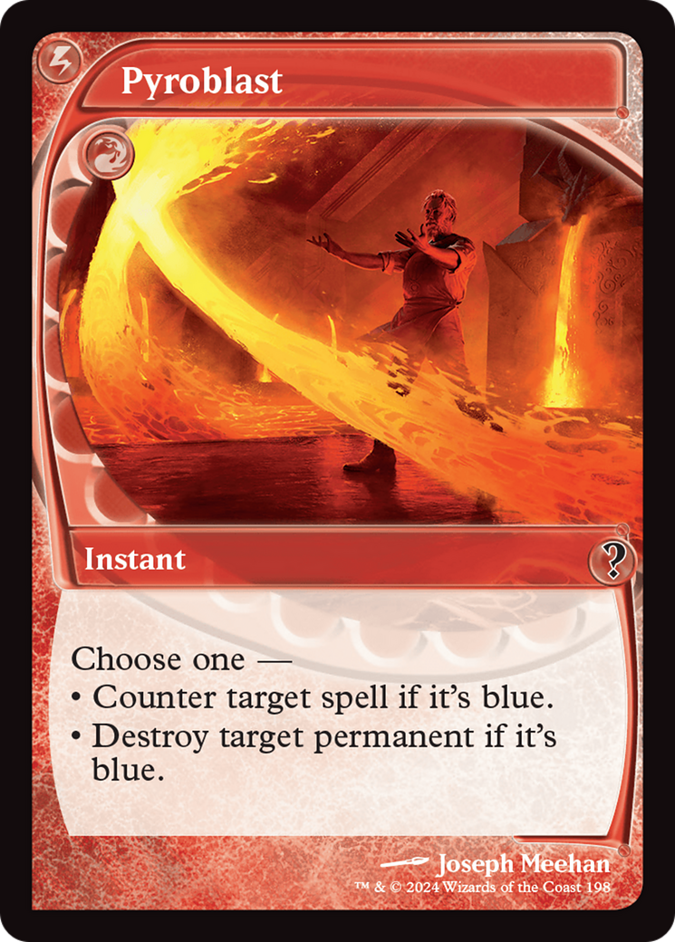 Pyroblast (Future Sight) [Mystery Booster 2] | Jomio and Rueliete's Cards and Comics