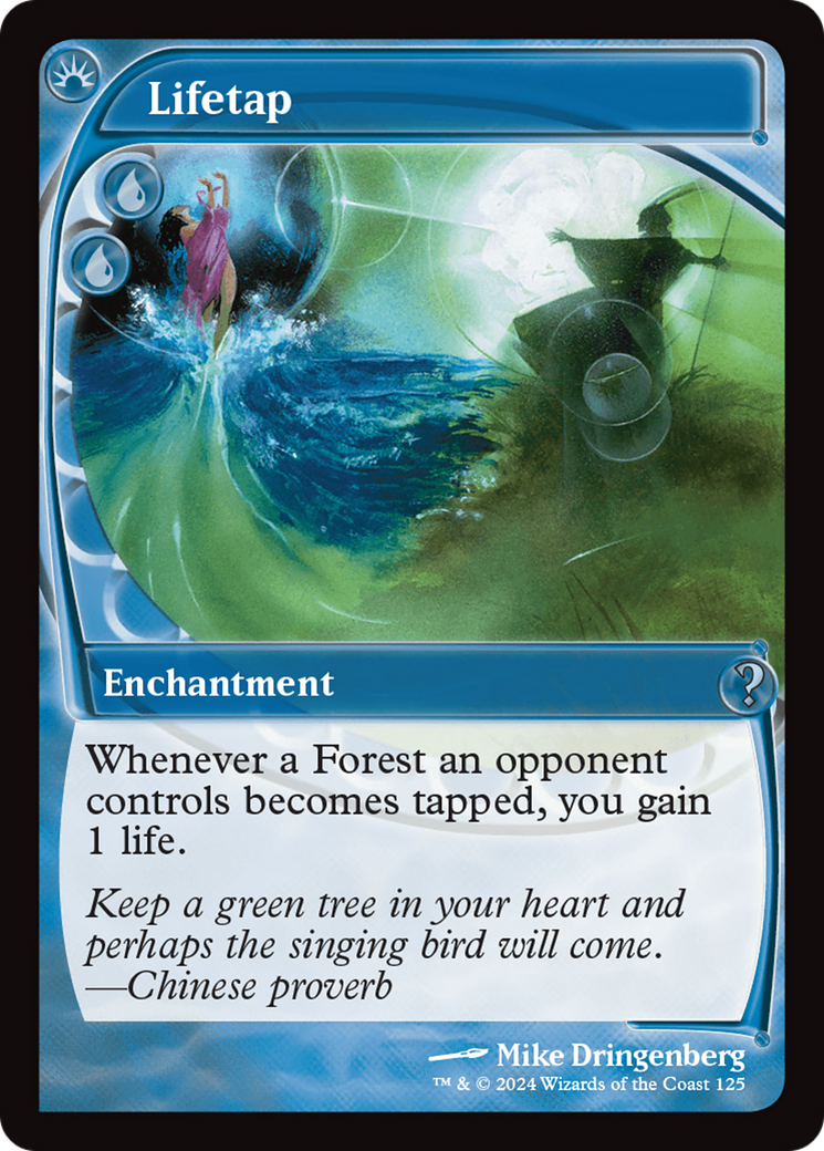 Lifetap (Future Sight) [Mystery Booster 2] | Jomio and Rueliete's Cards and Comics