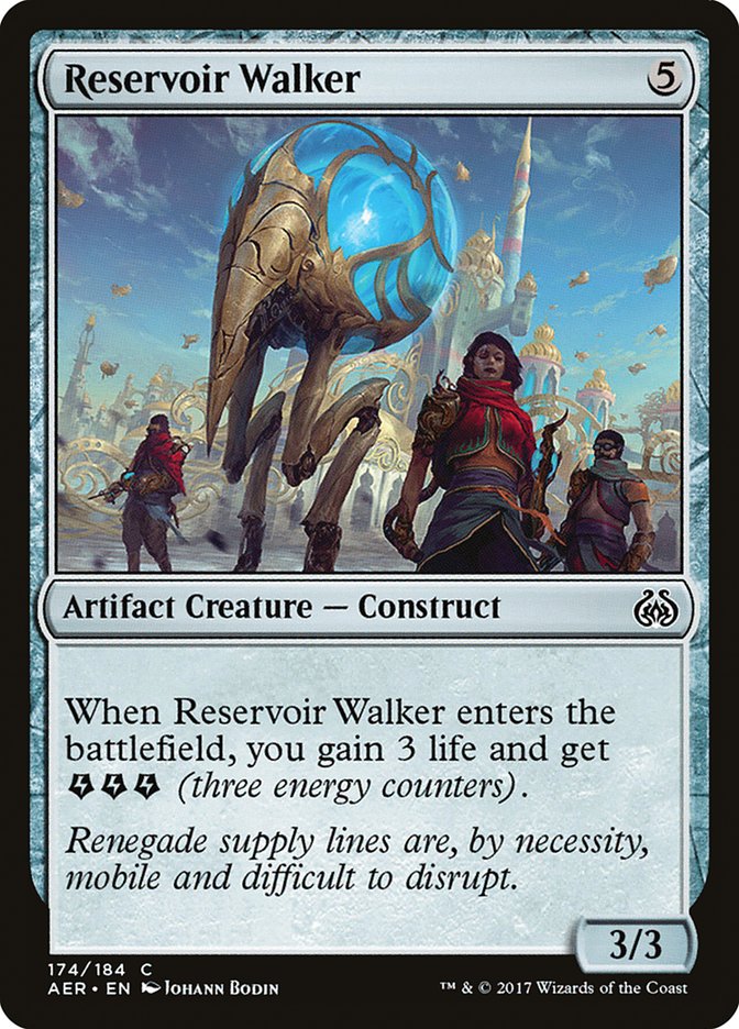 Reservoir Walker [Aether Revolt] | Jomio and Rueliete's Cards and Comics