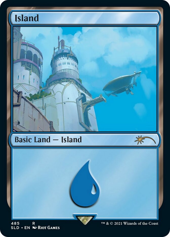 Island (485) [Secret Lair Drop Series] | Jomio and Rueliete's Cards and Comics