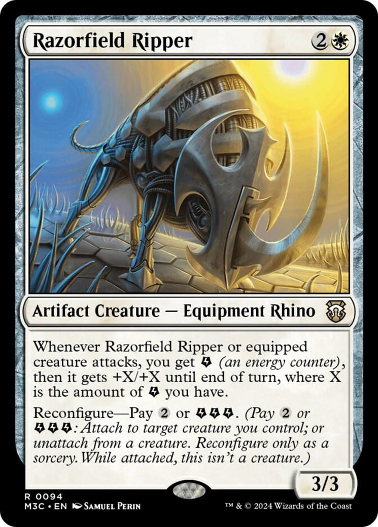 Razorfield Ripper [Modern Horizons 3 Commander] | Jomio and Rueliete's Cards and Comics