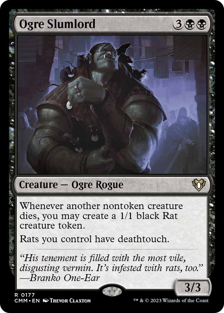 Ogre Slumlord [Commander Masters] | Jomio and Rueliete's Cards and Comics