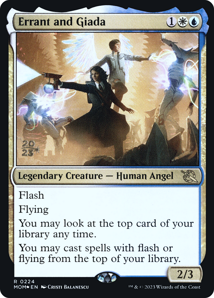 Errant and Giada [March of the Machine Prerelease Promos] | Jomio and Rueliete's Cards and Comics