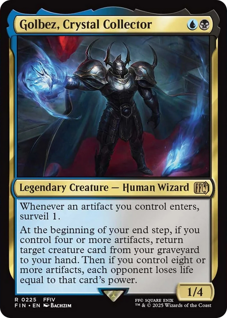 Golbez, Crystal Collector [FINAL FANTASY] | Jomio and Rueliete's Cards and Comics