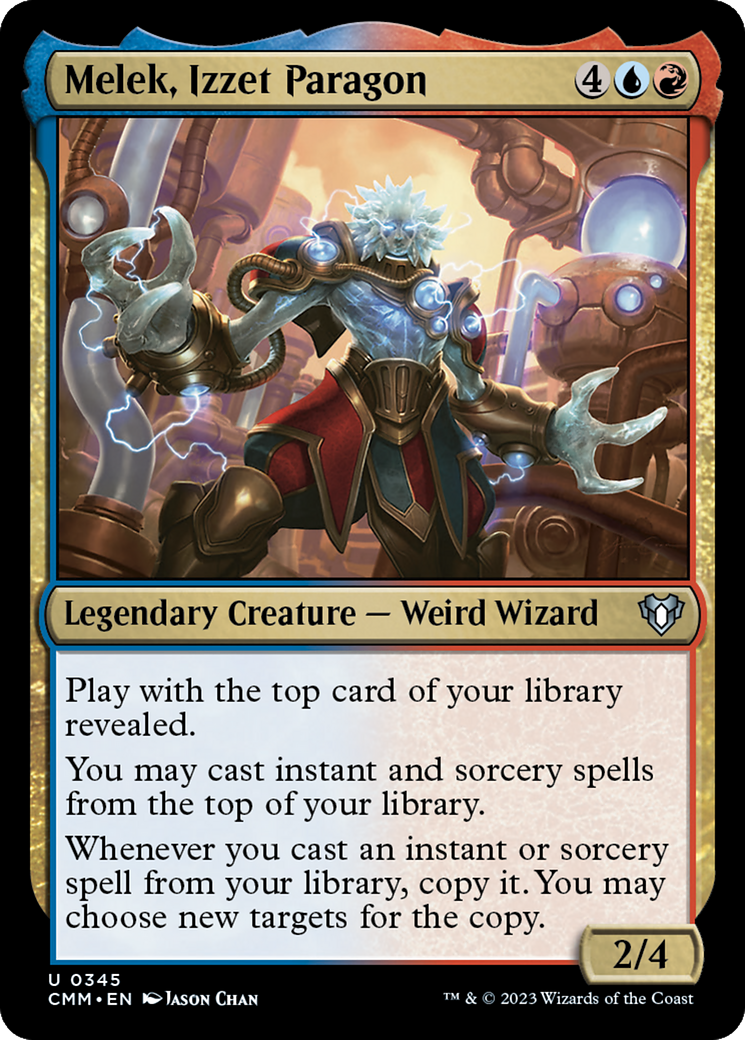 Melek, Izzet Paragon [Commander Masters] | Jomio and Rueliete's Cards and Comics