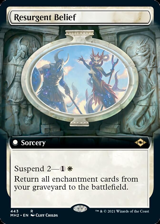 Resurgent Belief (Extended Art) [Modern Horizons 2] | Jomio and Rueliete's Cards and Comics