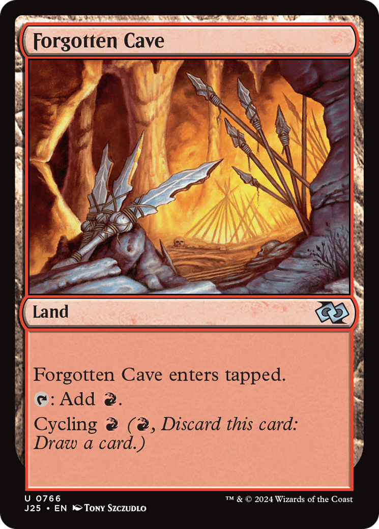 Forgotten Cave [Foundations Jumpstart] | Jomio and Rueliete's Cards and Comics