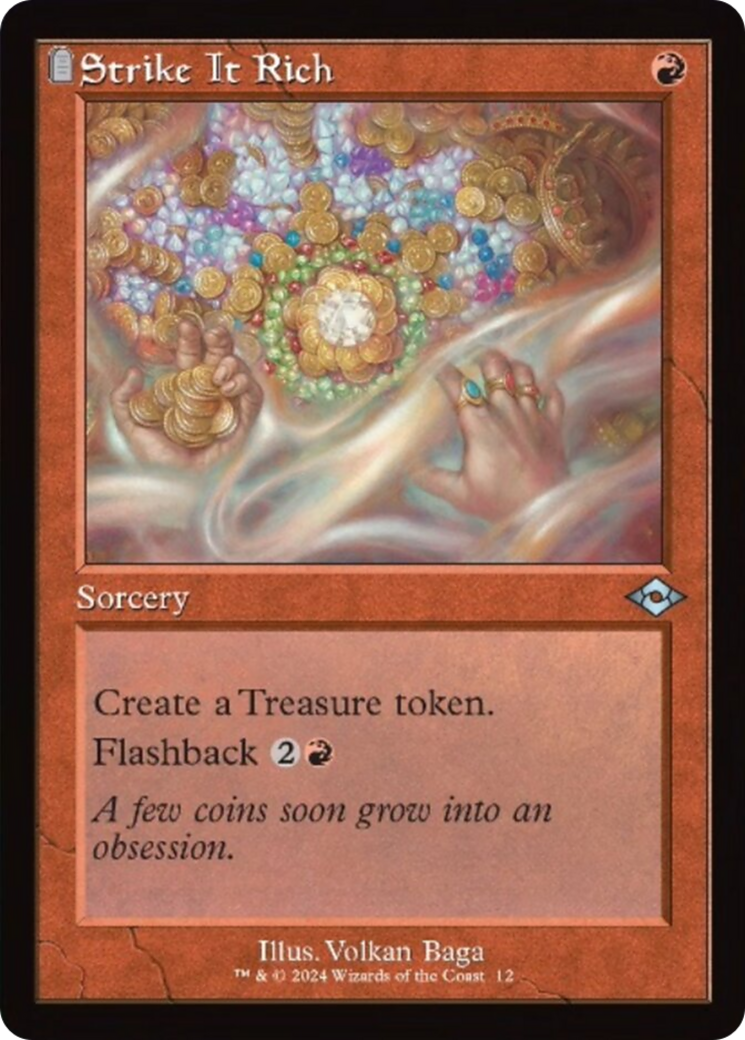 Strike It Rich (Retro) [Modern Horizons 2] | Jomio and Rueliete's Cards and Comics