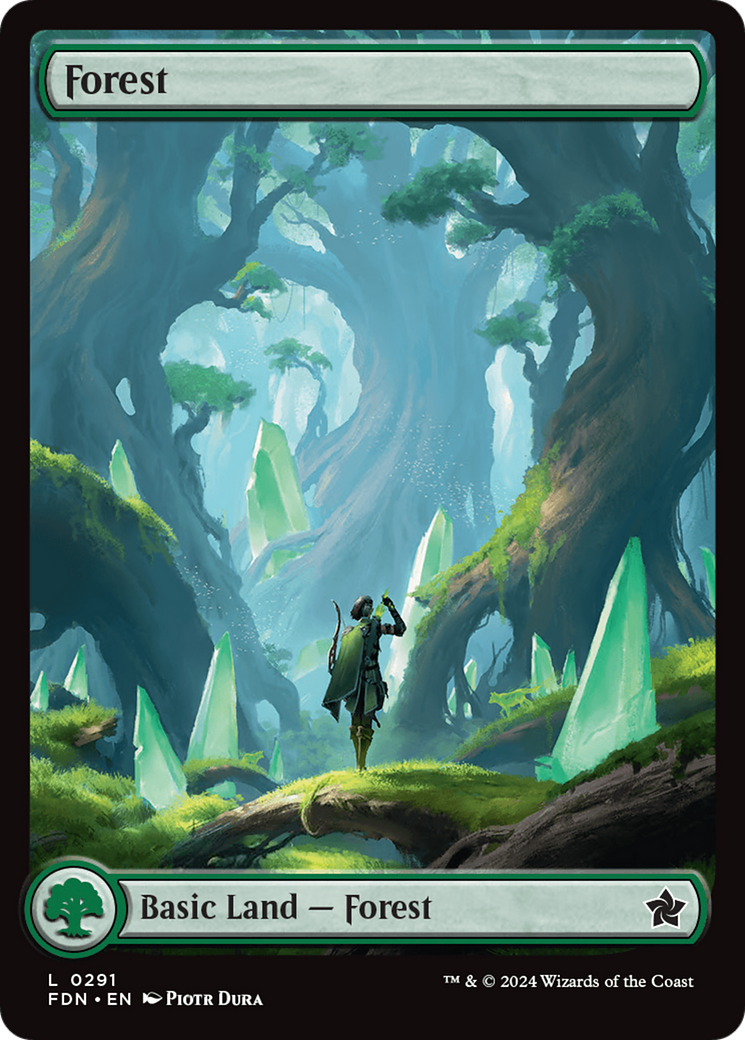 Forest (0291) [Foundations] | Jomio and Rueliete's Cards and Comics