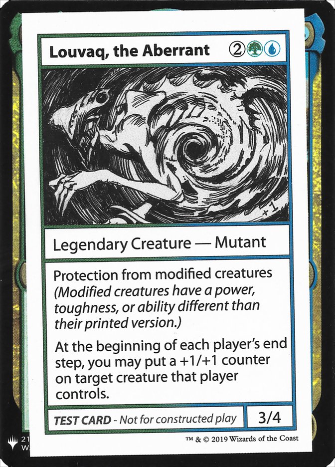 Louvaq, the Aberrant [Mystery Booster Playtest Cards] | Jomio and Rueliete's Cards and Comics