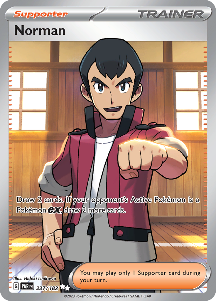 Norman (237/182) [Scarlet & Violet: Paradox Rift] | Jomio and Rueliete's Cards and Comics