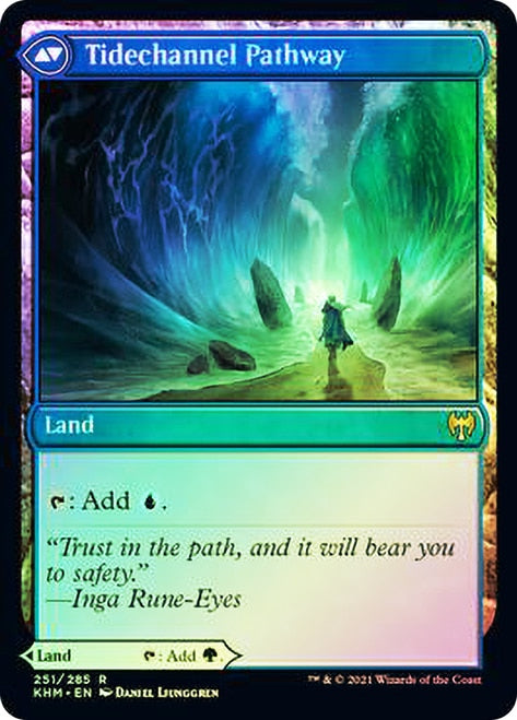 Barkchannel Pathway // Tidechannel Pathway [Kaldheim Prerelease Promos] | Jomio and Rueliete's Cards and Comics