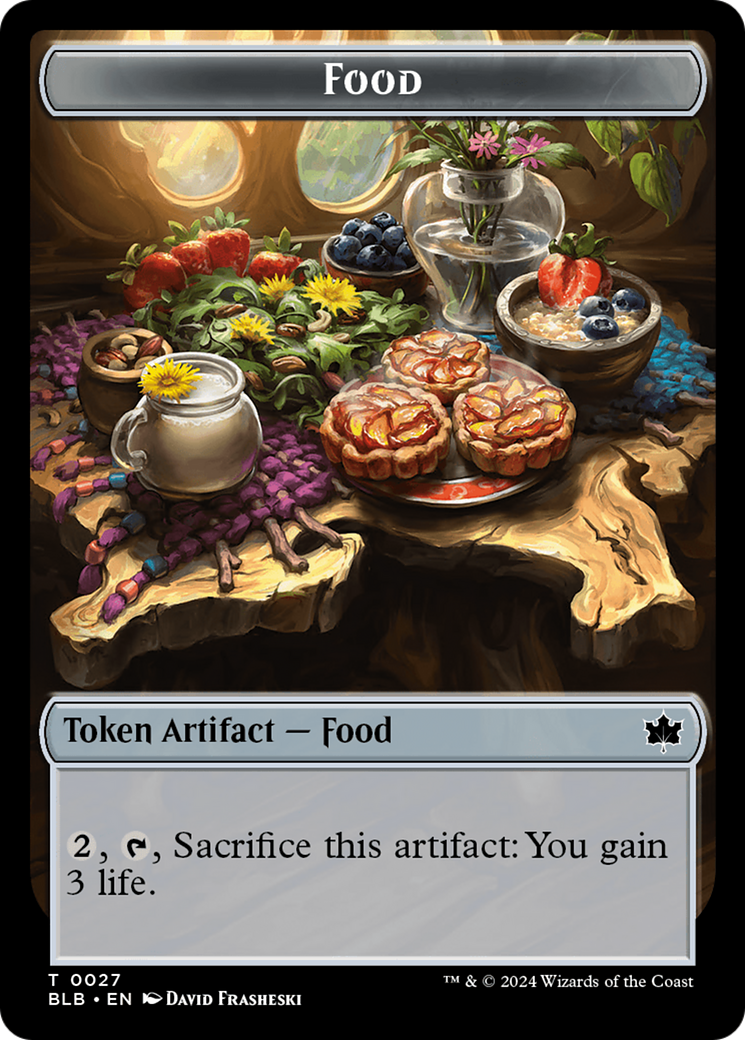 Food Token [Bloomburrow Tokens] | Jomio and Rueliete's Cards and Comics