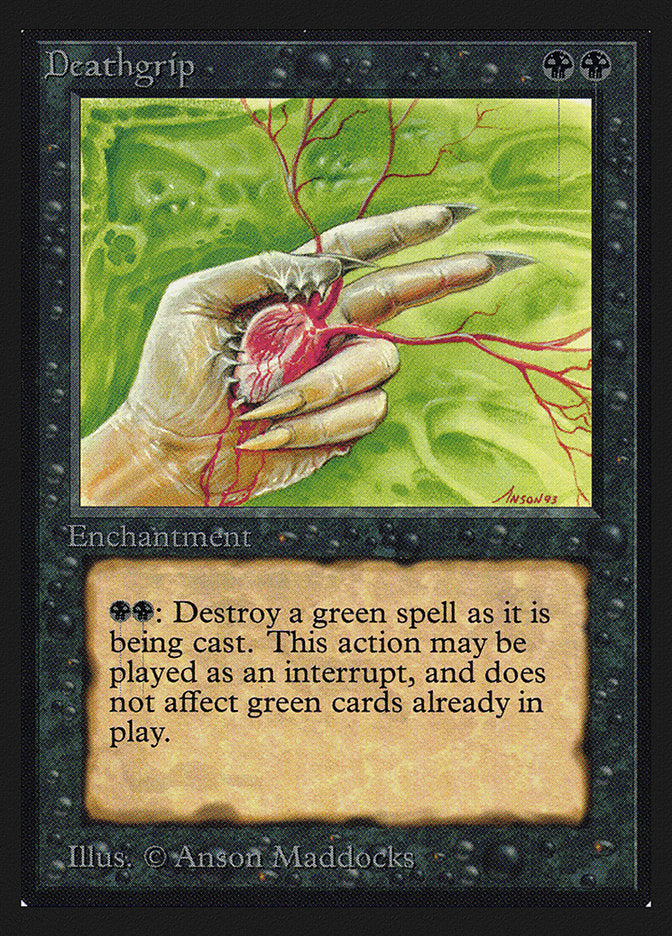 Deathgrip [International Collectors' Edition] | Jomio and Rueliete's Cards and Comics