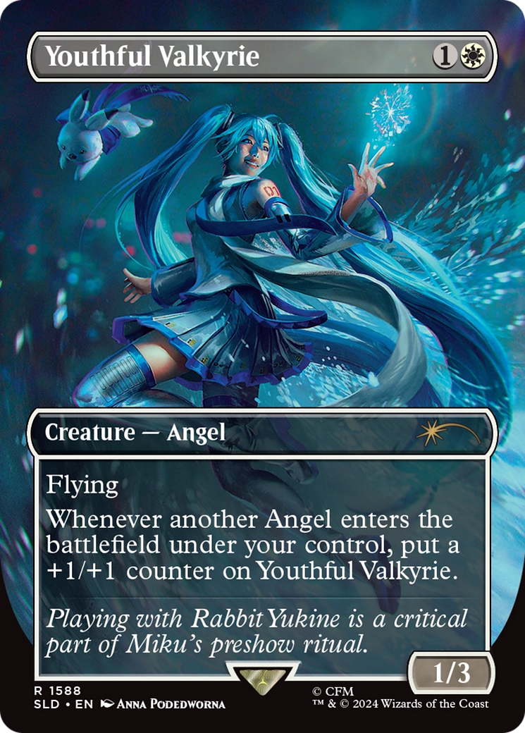 Youthful Valkyrie (Rainbow Foil) [Secret Lair Drop Series] | Jomio and Rueliete's Cards and Comics