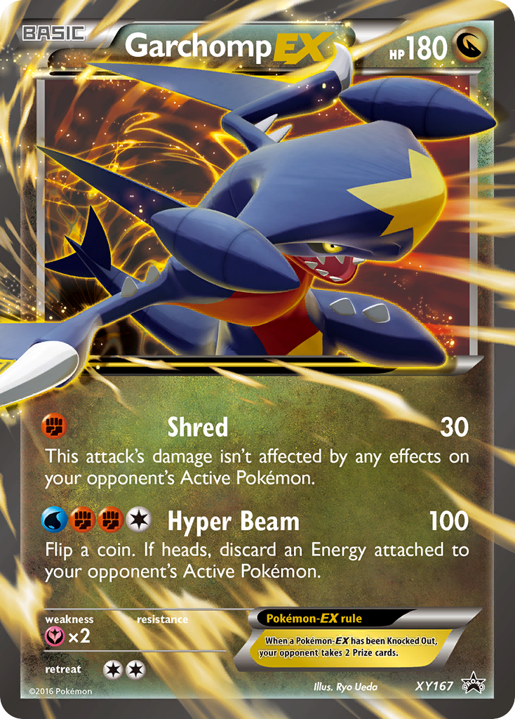 Garchomp EX (XY167) [XY: Black Star Promos] | Jomio and Rueliete's Cards and Comics