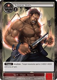 Enlarge Body (1-093) [Starter Deck: Wolves of the Raging Flames] | Jomio and Rueliete's Cards and Comics