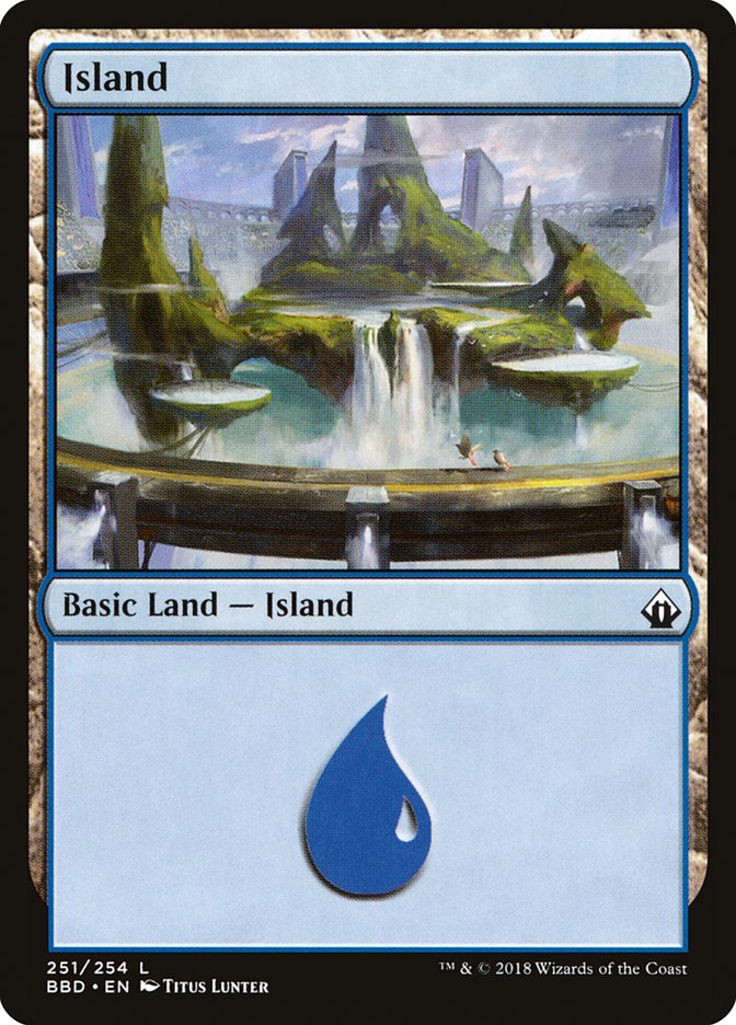 Island (251) [Battlebond] | Jomio and Rueliete's Cards and Comics