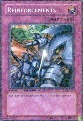 Reinforcements [DT01-EN049] Common | Jomio and Rueliete's Cards and Comics