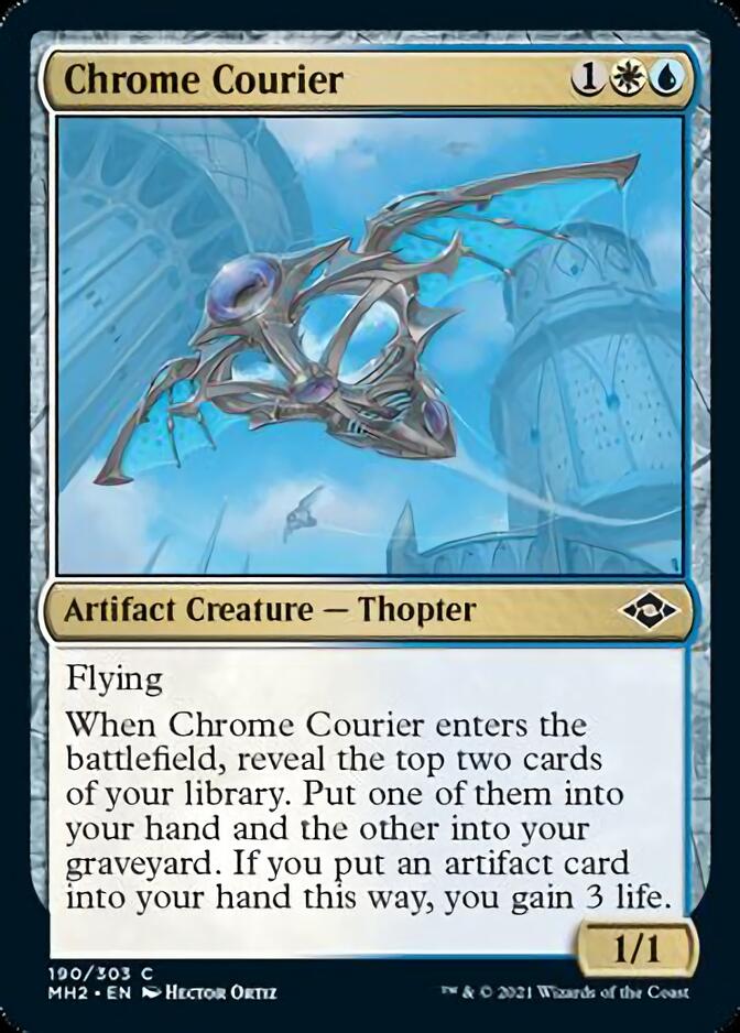 Chrome Courier [Modern Horizons 2] | Jomio and Rueliete's Cards and Comics