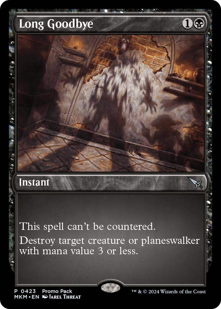 Long Goodbye (Promo Pack) [Murders at Karlov Manor Promos] | Jomio and Rueliete's Cards and Comics