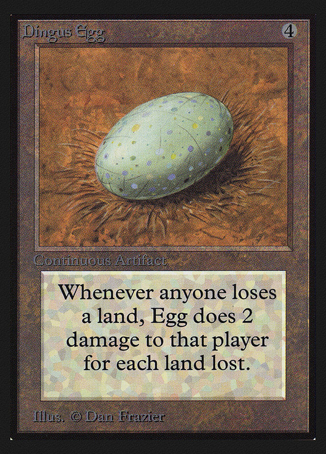 Dingus Egg [Collectors' Edition] | Jomio and Rueliete's Cards and Comics
