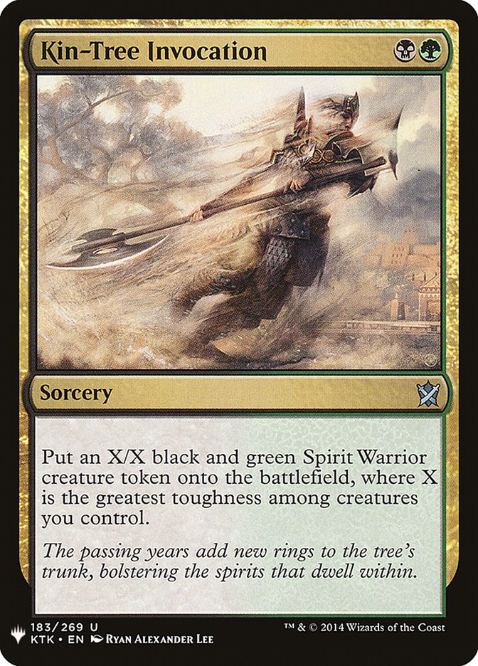 Kin-Tree Invocation [Mystery Booster] | Jomio and Rueliete's Cards and Comics