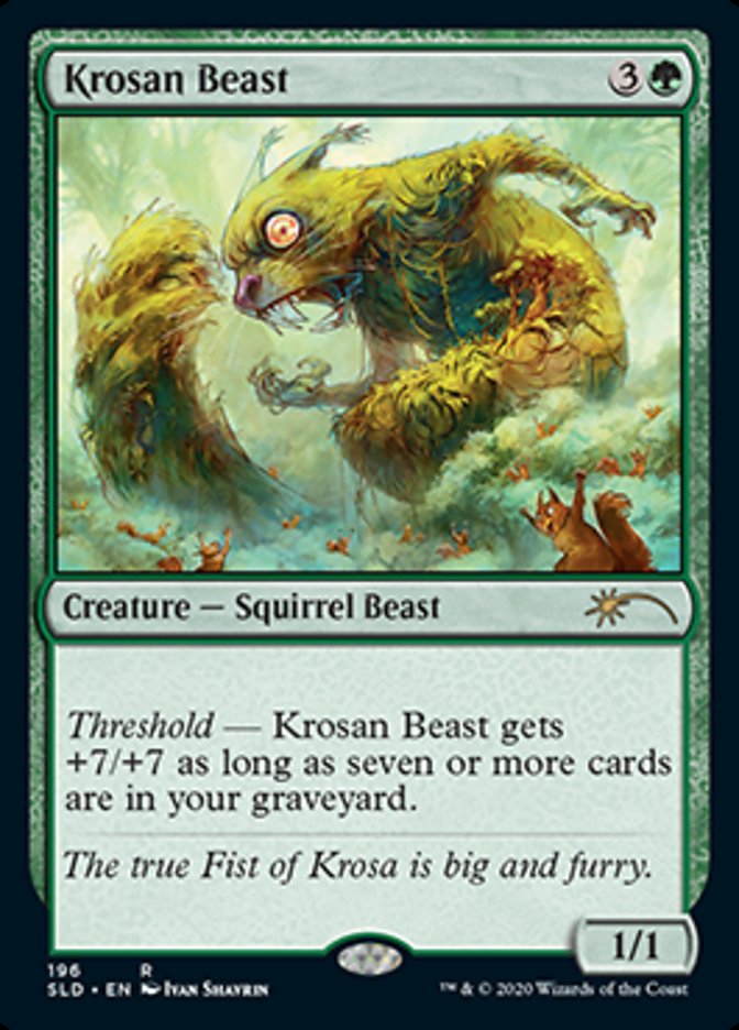 Krosan Beast [Secret Lair Drop Series] | Jomio and Rueliete's Cards and Comics