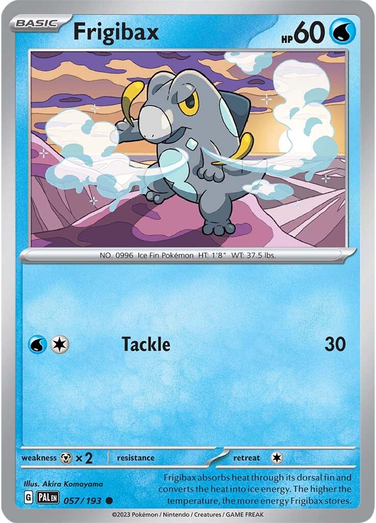 Frigibax (057/193) [Scarlet & Violet: Paldea Evolved] | Jomio and Rueliete's Cards and Comics