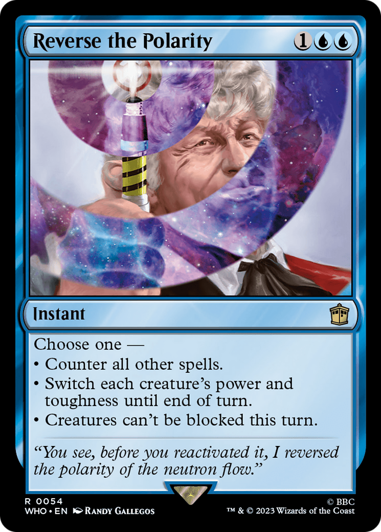 Reverse the Polarity [Doctor Who] | Jomio and Rueliete's Cards and Comics