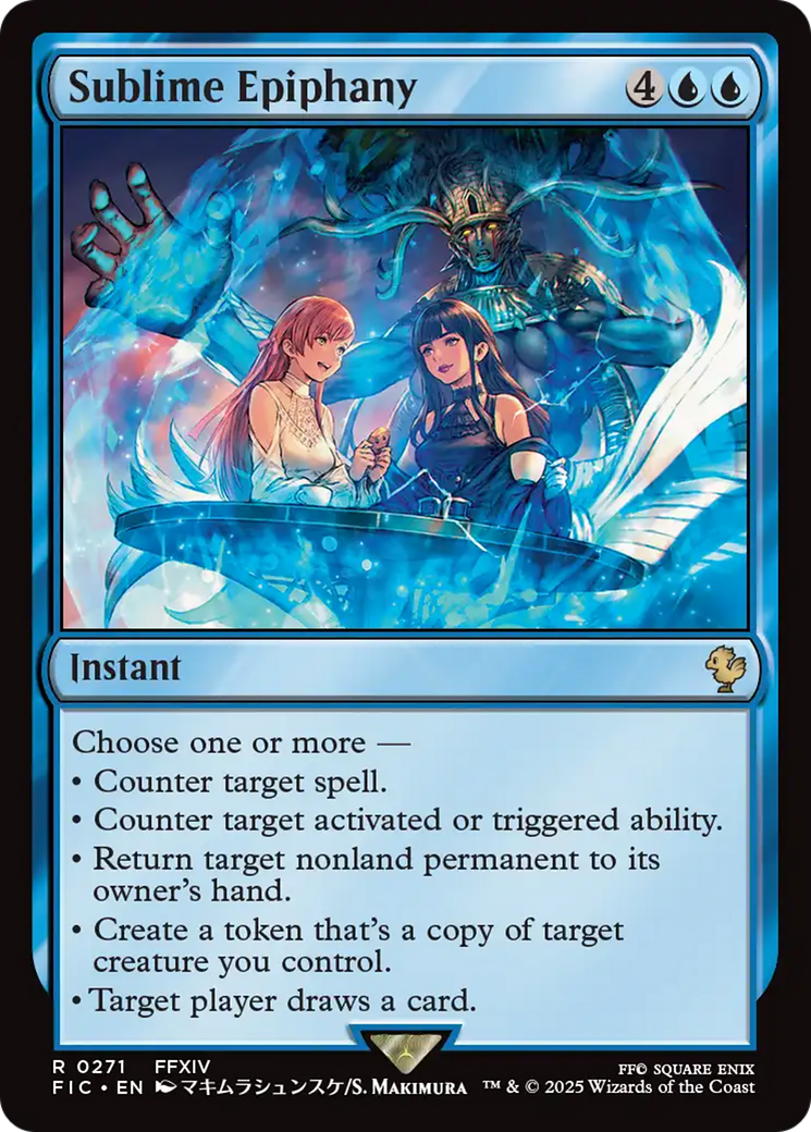 Sublime Epiphany [FINAL FANTASY Commander] | Jomio and Rueliete's Cards and Comics