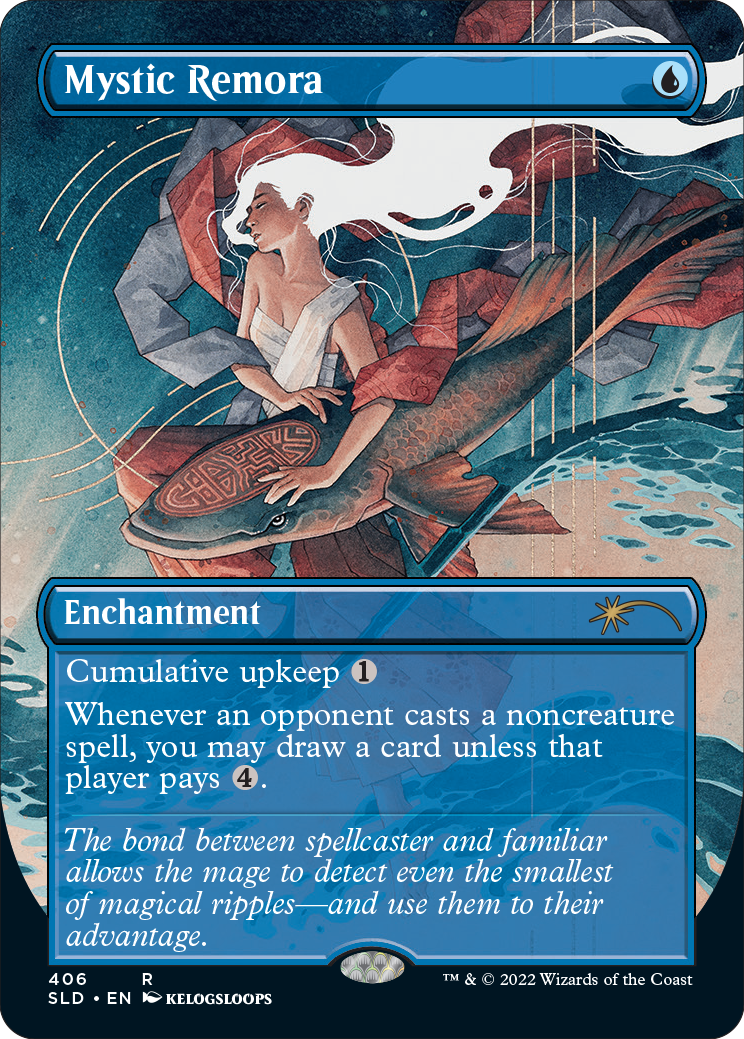 Mystic Remora (Borderless) [Secret Lair Drop Series] | Jomio and Rueliete's Cards and Comics