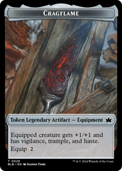 Cragflame // Starscape Cleric Double-Sided Token [Bloomburrow Tokens] | Jomio and Rueliete's Cards and Comics